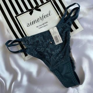 エメフィール(aimer feel)の専用　aimerfeel Tバックショーツ ネイビー(ショーツ)