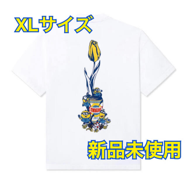 WASTED YOUTH x MINIONS WHITE T-SHIRT XL