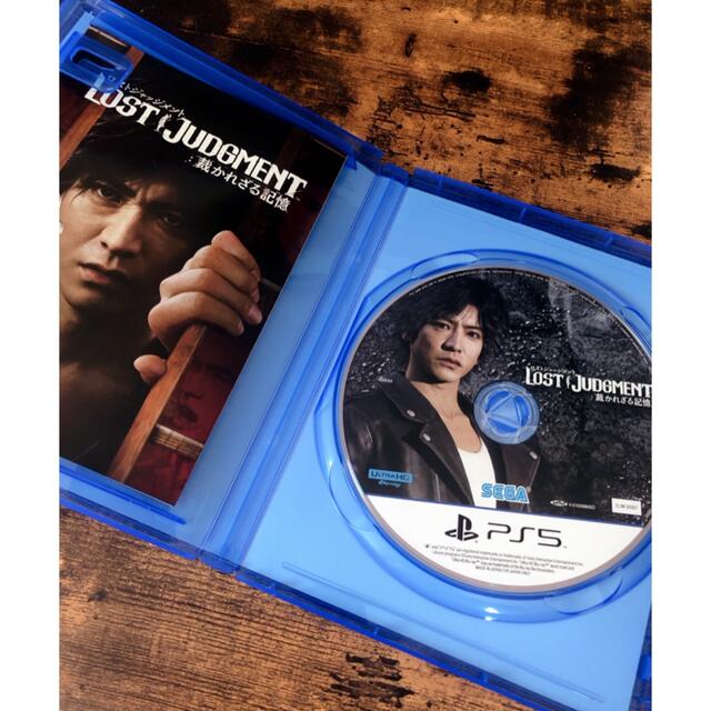 SEGA(セガ)のLOST JUDGMENT：裁かれざる記憶 PS5 ロストジャッジメント エンタメ/ホビーのゲームソフト/ゲーム機本体(家庭用ゲームソフト)の商品写真