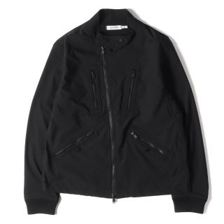 ノンネイティブ(nonnative)のNONNATIVE ノンネイティブ ジャケット プライアンテックス ストレッチ ライダースジャケット RIDER BLOUSON Pliantex 19AW ブラック 黒 2 アウター ブルゾン【メンズ】【中古】【美品】(ライダースジャケット)