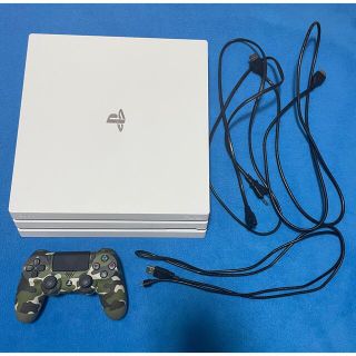 プレイステーション4(PlayStation4)のPS4 Pro 本体 白(家庭用ゲーム機本体)