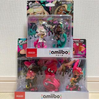 amiibo スプラトゥーン トリプルセット & テンタクルズセット