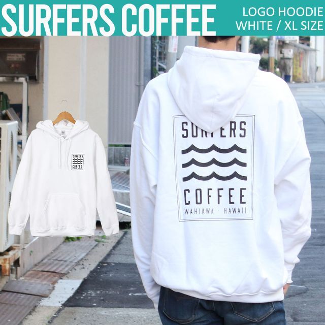 SURFERS COFFEE サーファーズコーヒー バックプリント パーカー