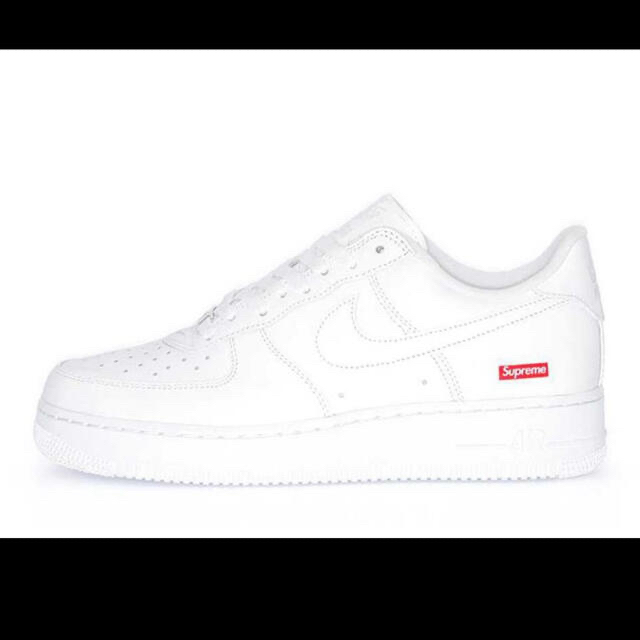 NIKE AIR FORCE 1 LOW SUPREME AF1 27cm 白