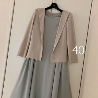 フォクシー(FOXEY)の御専用♡美品♡ FOXEY リラックスフーディー カーディガン 40 ナチュラル(カーディガン)