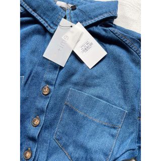 emi+ ウエストマークデニムシャツワンピース　新品未使用　ZARA ユニクロ