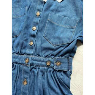 emi+ ウエストマークデニムシャツワンピース　新品未使用　ZARA ユニクロ