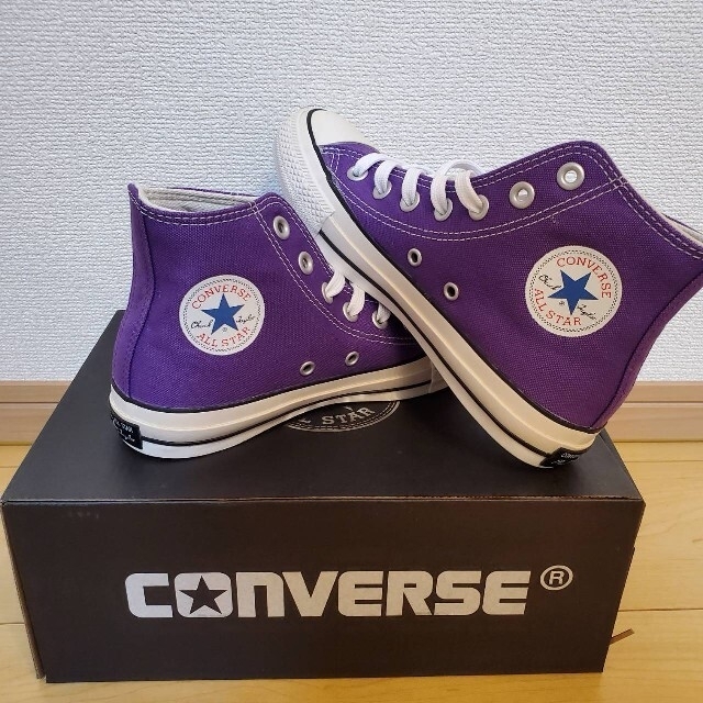 CONVERSE(コンバース)のCONVERSE/オールスター/ロイヤルパープル/ハイカット/23cm レディースの靴/シューズ(スニーカー)の商品写真