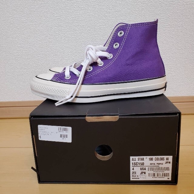 CONVERSE(コンバース)のCONVERSE/オールスター/ロイヤルパープル/ハイカット/23cm レディースの靴/シューズ(スニーカー)の商品写真