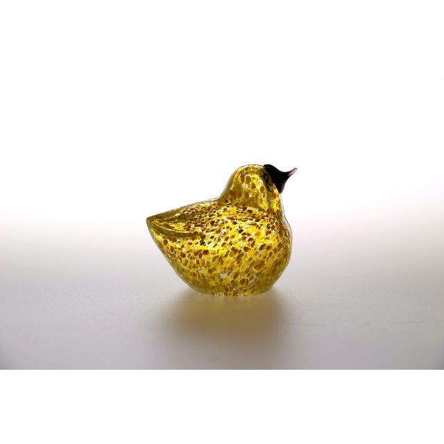 iittala(イッタラ)のBertil Vallien バーティルヴァリーン ガラスオブジェ 鳥 2点 エンタメ/ホビーの美術品/アンティーク(ガラス)の商品写真