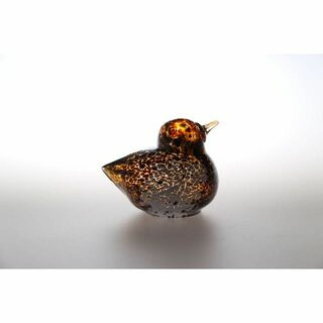 iittala(イッタラ)のBertil Vallien バーティルヴァリーン ガラスオブジェ 鳥 2点 エンタメ/ホビーの美術品/アンティーク(ガラス)の商品写真