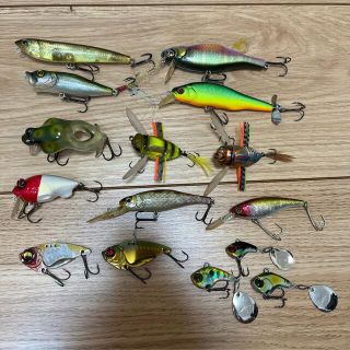 メガバス(Megabass)のブラックバス用ルアーセット(メガバス、DUO、ジャッカル)(ルアー用品)