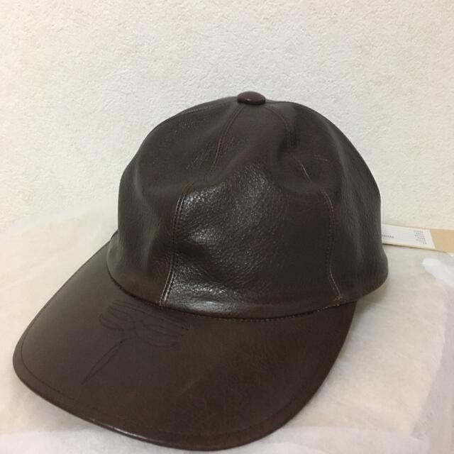 SOLARIS hatmakers&co COWBOY レザーキャップ メンズの帽子(キャップ)の商品写真