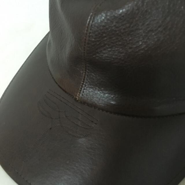 SOLARIS hatmakers&co COWBOY レザーキャップ メンズの帽子(キャップ)の商品写真