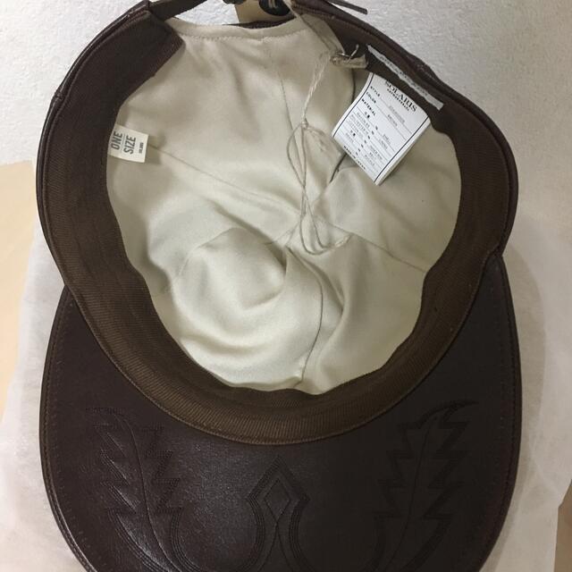 SOLARIS hatmakers&co COWBOY レザーキャップの通販 by SOLARIS hatmakers&co COWBOY レザーキャップの通販 by
