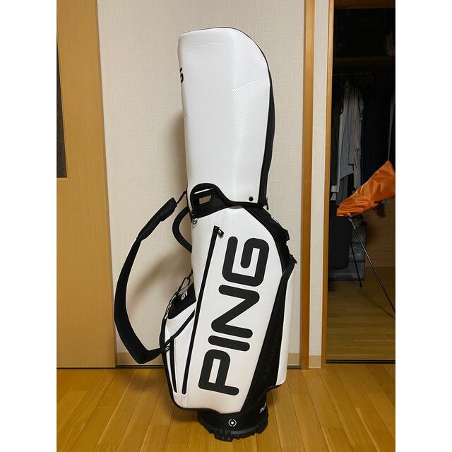 新品同様 新色追加 PING ゴルフキャディバッグ CB-P223 TOUR LITE 日本