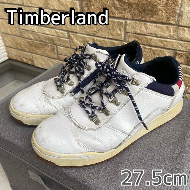 Timberland(ティンバーランド)のティンバーランド　スニーカー27.5 白　6567R 古着 メンズの靴/シューズ(スニーカー)の商品写真
