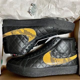 シュプリーム(Supreme)のSupreme Nike SB Blazer Mid Black 28(スニーカー)