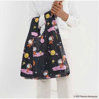 バグゥ(BAGGU)の【新品】BAGGU STANDARD エコバッグ スペース スヌーピー(エコバッグ)