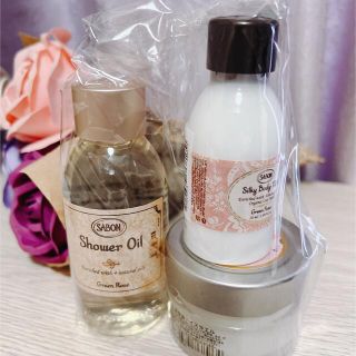 サボン(SABON)のSABON  グリーンローズ セット(バスグッズ)