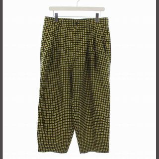 希少 GIANNI VERSACE Metal Plate Slacks