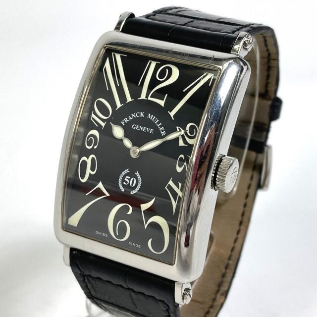 40％割引 欲しいの FRANCK MULLER - フランクミュラー FRANCK MULLER 50周年記念モデル ロングアイランド 1200SC  自動巻き 腕時計 SS シルバー 腕時計(アナログ) メンズ- sofia.com.bo