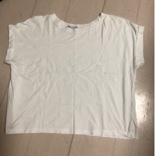 ザラ(ZARA)のZARA シンプルTシャツ無地(Tシャツ(半袖/袖なし))