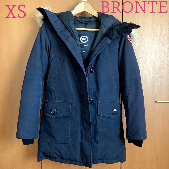 CANADA GOOSE(カナダグース)の【SALE】カナダグース ブロンテ XS ☆ネイビー☆CANADA GOOSE レディースのジャケット/アウター(ダウンジャケット)の商品写真