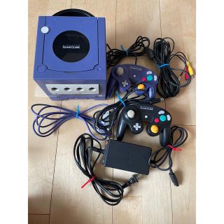 ニンテンドーゲームキューブ(ニンテンドーゲームキューブ)の任天堂ゲームキューブ　ソフト5本付き(家庭用ゲーム機本体)