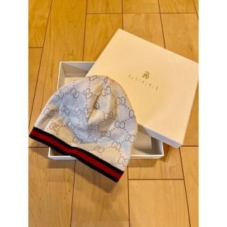 グッチ(Gucci)のGUCCI  ベビーニット帽子(帽子)