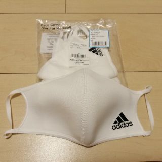 アディダス(adidas)の【値下げ】匿名配送☆adidas☆アディダスフェイスカバー マスク☆3枚組(その他)