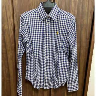 ラルフローレン(Ralph Lauren)のラルフローレン　ギンガムチェックシャツ　ネイビー×ホワイト(シャツ/ブラウス(長袖/七分))