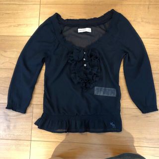 アバクロンビーアンドフィッチ(Abercrombie&Fitch)のアバクロ　キッズ　ブラウス　M(Tシャツ/カットソー)