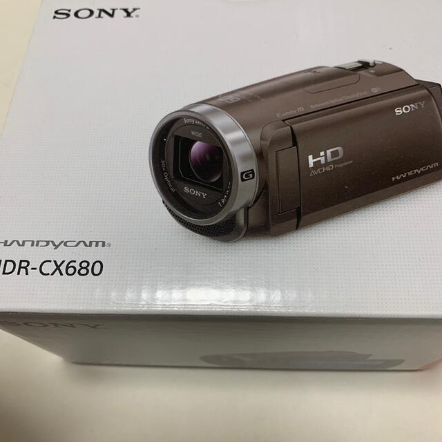 SONY デジタルビデオカメラ ハンディカム HDR-CX680(TI) - www