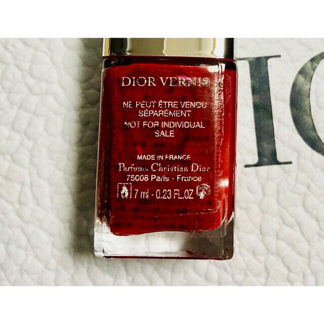 Dior(ディオール)のディオール ヴェルニ (ネイル エナメル)  ROUGE 999 コスメ/美容のネイル(マニキュア)の商品写真