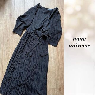 ナノユニバース(nano・universe)の【nano universeナノユニバース】ドルマンスリーブワンピース(ロングワンピース/マキシワンピース)