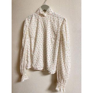 エディットフォールル(EDIT.FOR LULU)の vintage flower tops  ロキエ(シャツ/ブラウス(長袖/七分))