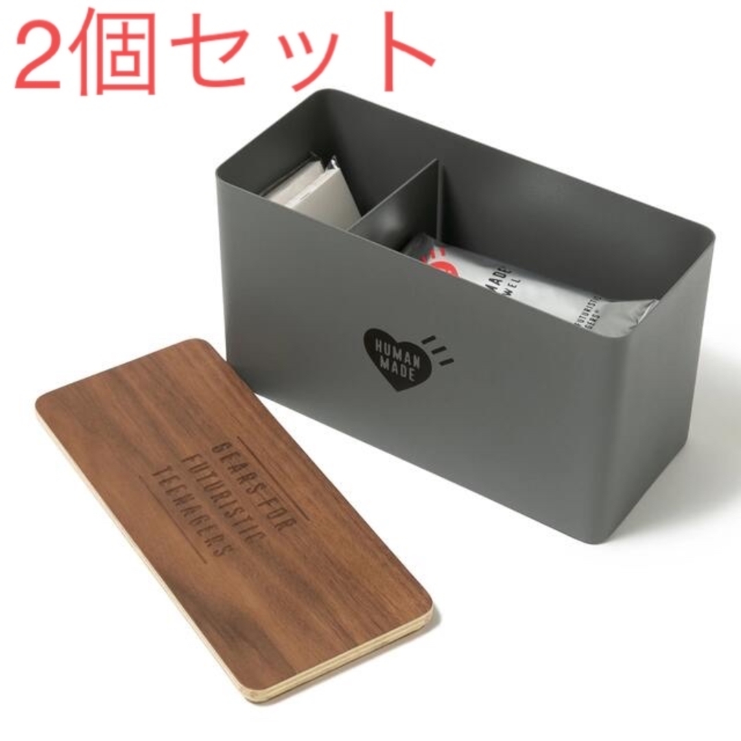 2個セットBATHROOM COUNTERTOP ORGANIZER GRAYHK00GD023素材