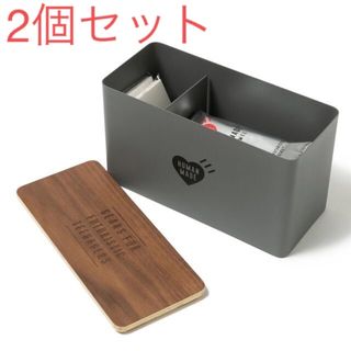 ヒューマンメイド(HUMAN MADE)の2個セットBATHROOM COUNTERTOP ORGANIZER GRAY(インテリア雑貨)