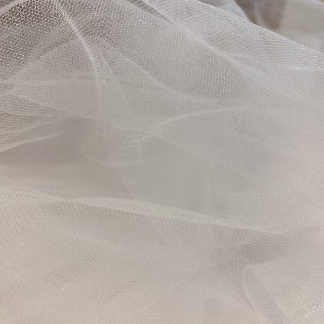 ソフトチュール【1.6×1m】❁⃘*.゜ウェルカムスペース装飾ドレスベール結婚式 ハンドメイドの素材/材料(生地/糸)の商品写真