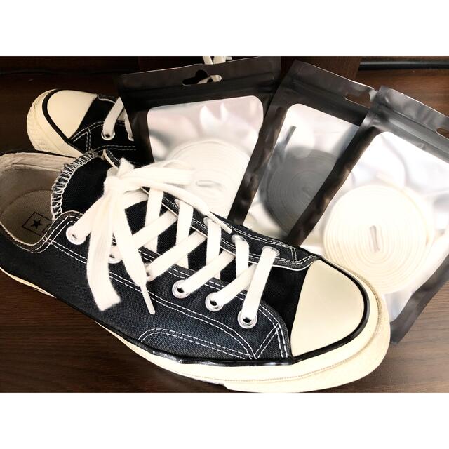 CONVERSE(コンバース)のヴィンテージコットンシューレース！専用袋付き！コットン靴ひも！160cm@014 メンズの靴/シューズ(スニーカー)の商品写真