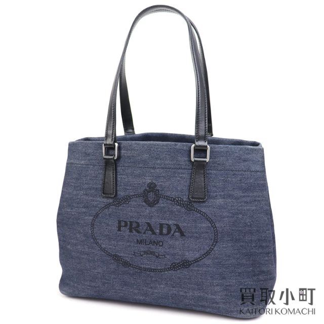 プラダ【PRADA】デニムトートバッグ | フリマアプリ ラクマ