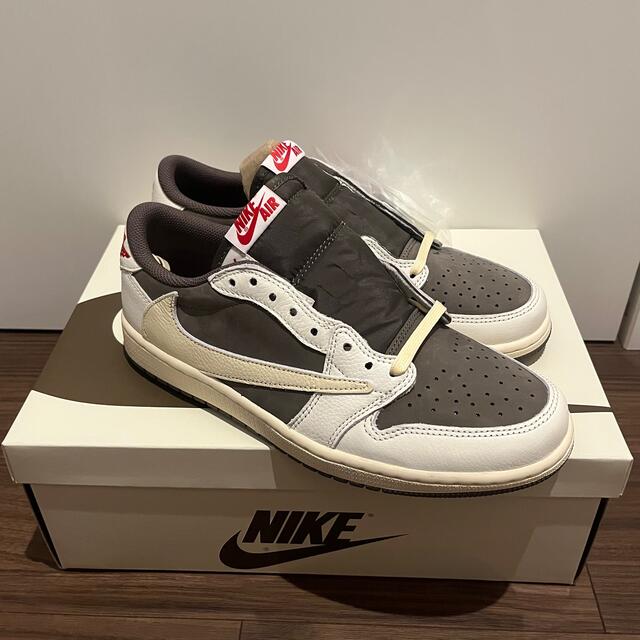 2年保証』 NIKE - Travis Scott x Nike AirJordan 1 Low 26.5
