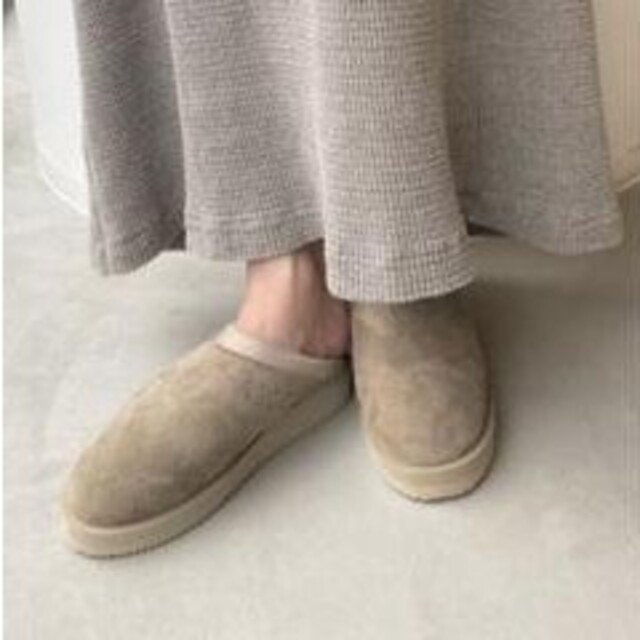 L'Appartement DEUXIEME CLASSE(アパルトモンドゥーズィエムクラス)のアパルトモン 【SUICOKE/スイコック】Mouton Sabo サイズ23 レディースの靴/シューズ(スリッポン/モカシン)の商品写真