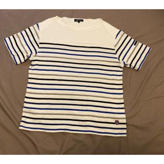 ビームス(BEAMS)のBEAMS  ボートネック　ボーダー　半袖Tシャツ(Tシャツ/カットソー(半袖/袖なし))