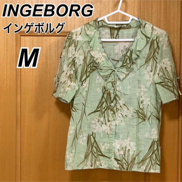 INGEBORG(インゲボルグ)のインゲボルグ 半袖ブラウス レディースのトップス(シャツ/ブラウス(半袖/袖なし))の商品写真