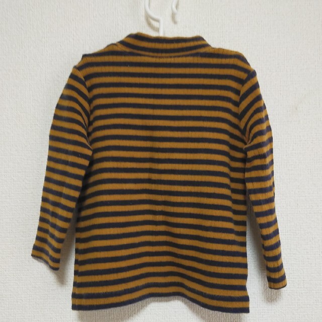 UNIQLO(ユニクロ)のユニクロ リブハイネックT キッズ/ベビー/マタニティのベビー服(~85cm)(シャツ/カットソー)の商品写真