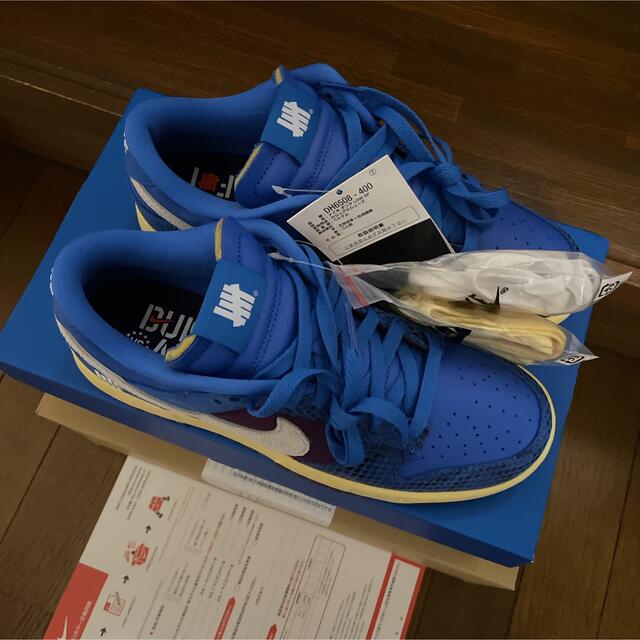 NIKE(ナイキ)のUNDEFEATED × Nike Dunk Low SP "Royal" 25 メンズの靴/シューズ(スニーカー)の商品写真