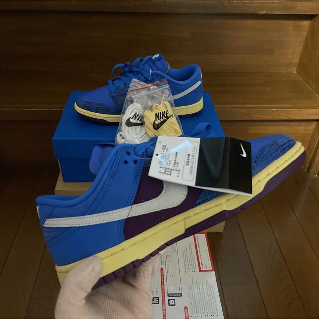 NIKE(ナイキ)のUNDEFEATED × Nike Dunk Low SP "Royal" 25 メンズの靴/シューズ(スニーカー)の商品写真