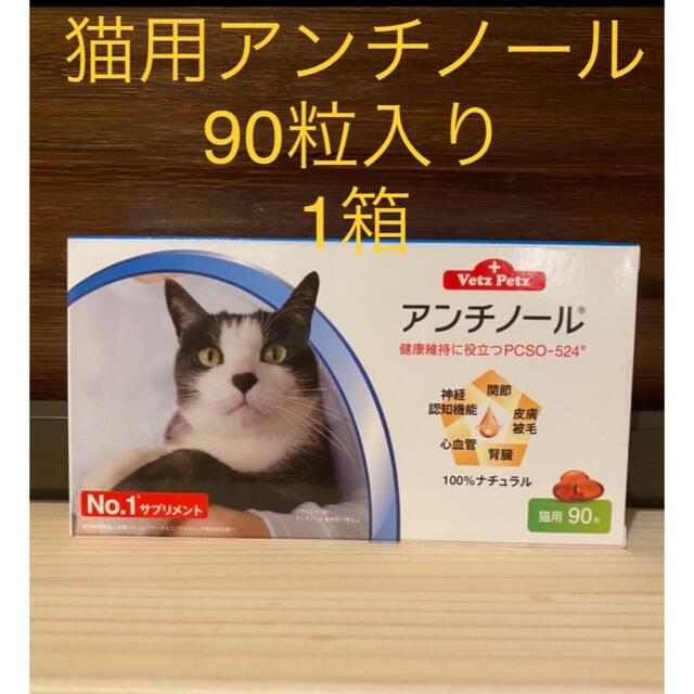 猫用アンチノール90粒入り新品未開封1箱